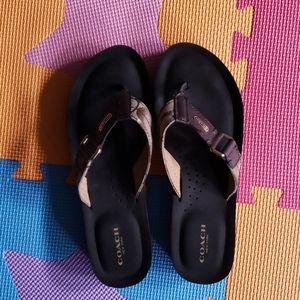 Coach sandals